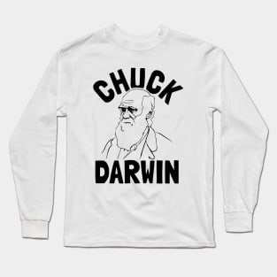 Charles Darwin Evolutionary Biologist / Scientist Portrait Long Sleeve T-Shirt